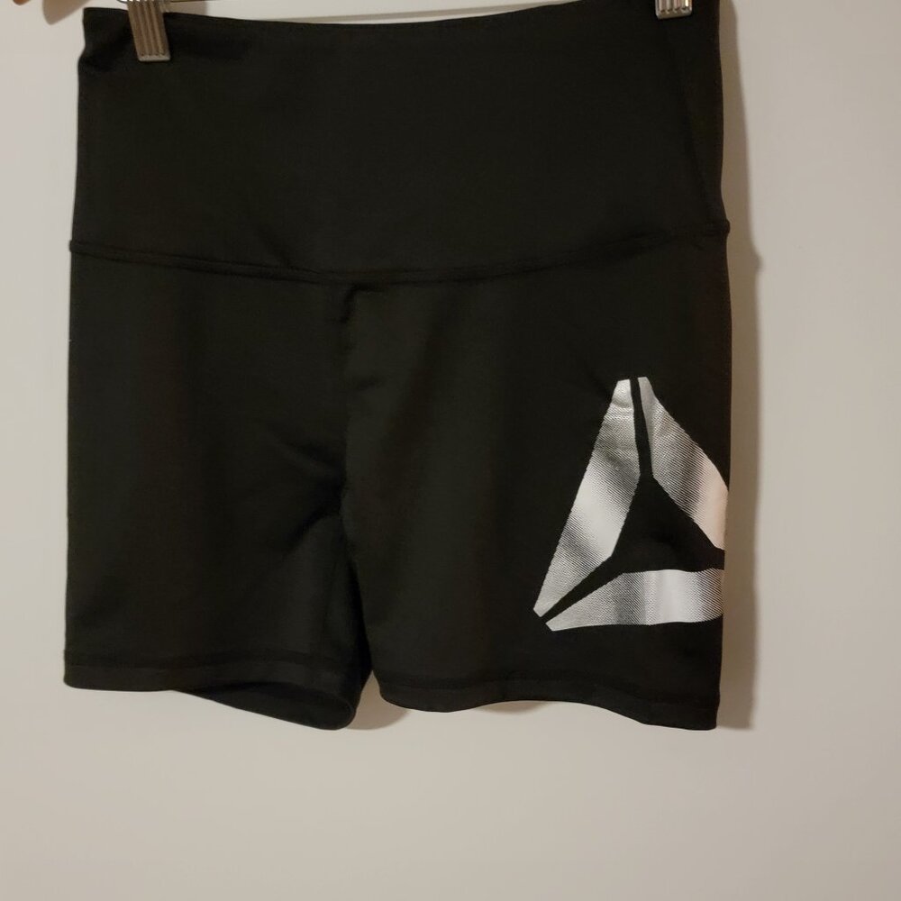 Black Reebok shorts, S